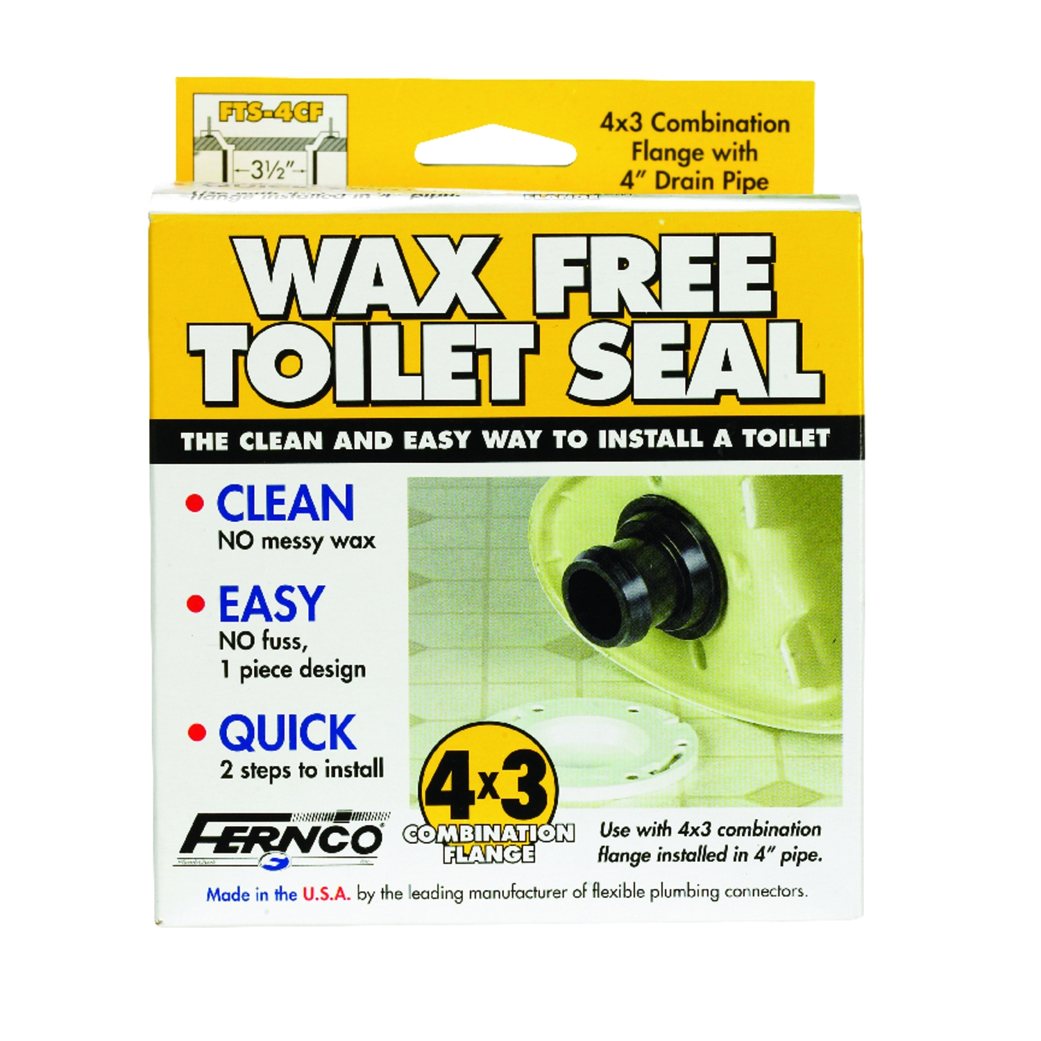 fernco 3 1 2 id 4 od pvc toilet seal