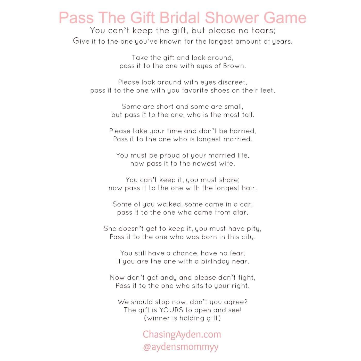 bridal shower poem photos highest quality wedding with cleaning supplies game household gift ideas clothespin 1400