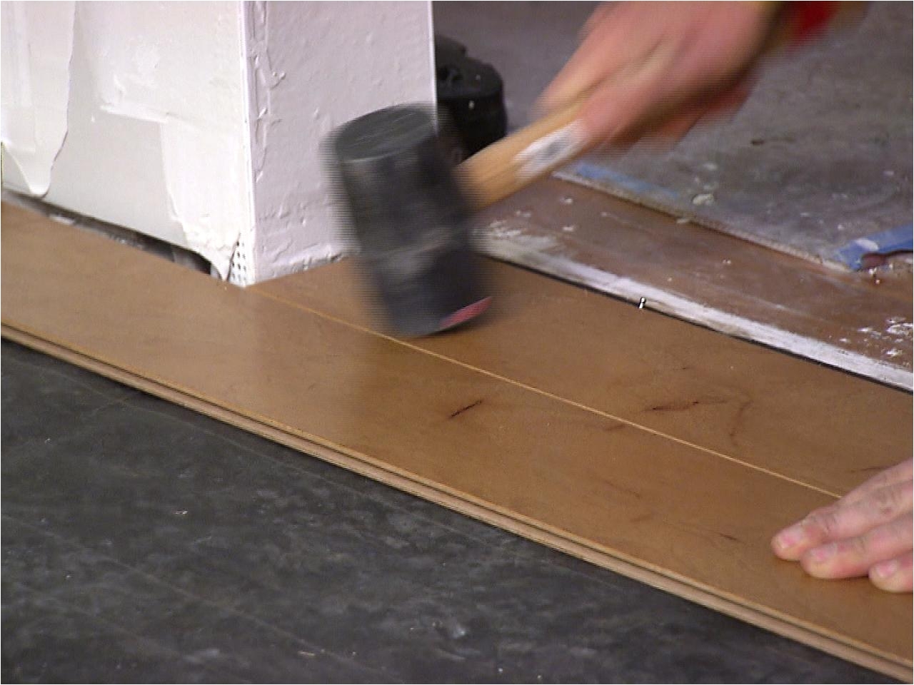 Glue and Nailing Hardwood Floors How to Install An Engineered Hardwood Floor How tos Diy