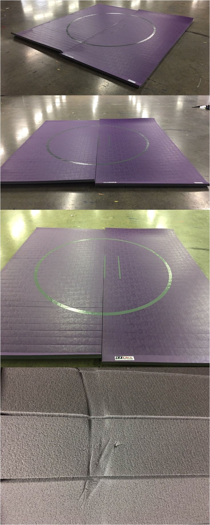 floor mats and pads 179788 ez flex 12 x12 x1 5 8 purple wrestling