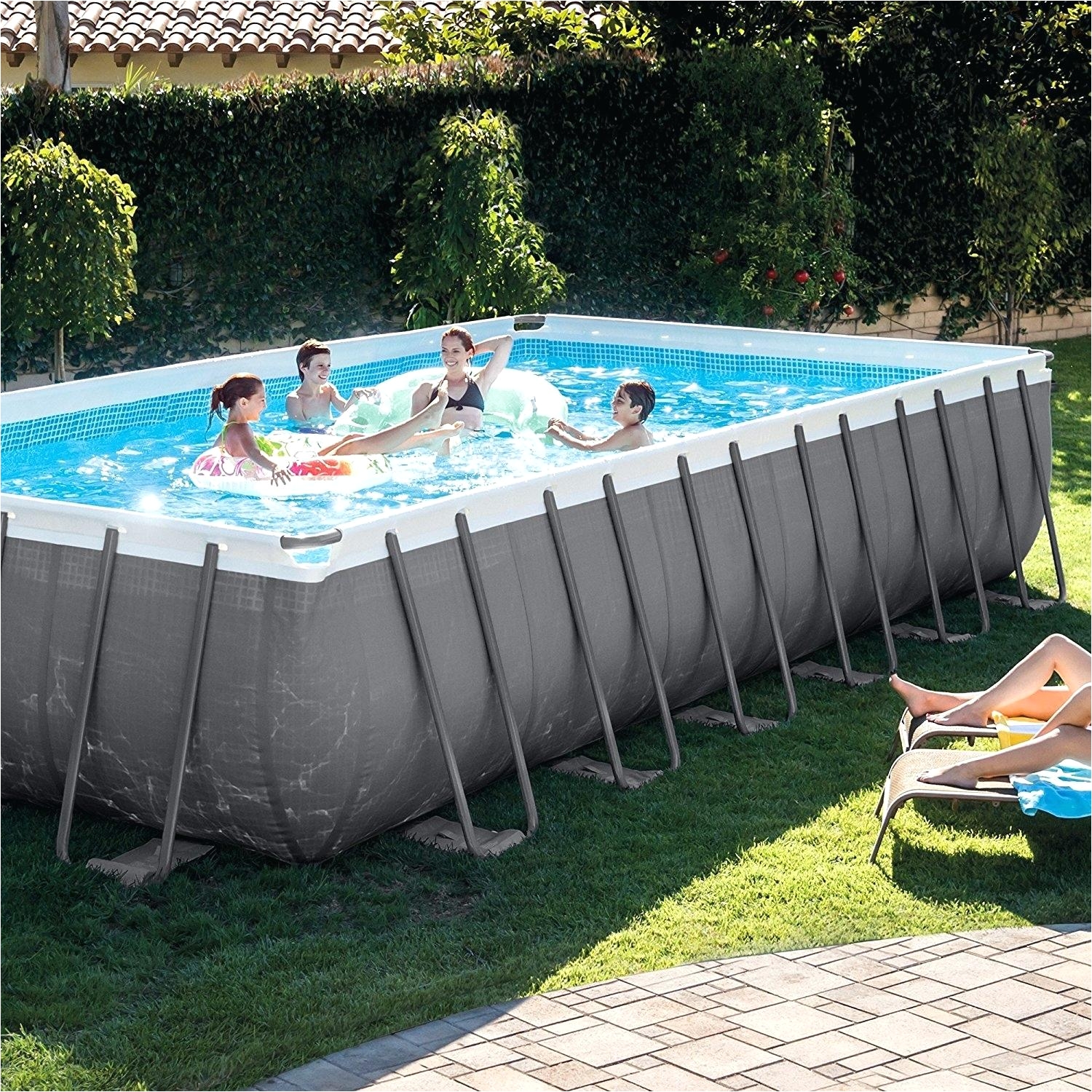 18ft above ground pool 18 foot solar cover ft intex gorilla floor padding for round swimming pools