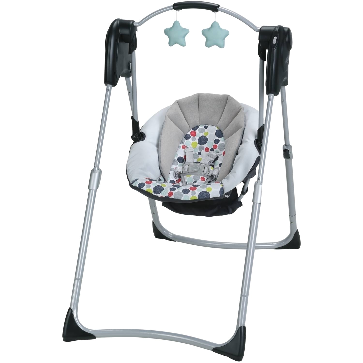 Graco Slim Spaces High Chair Janey Graco Slim Spaces Compact Baby Swing Etcher Walmart Com