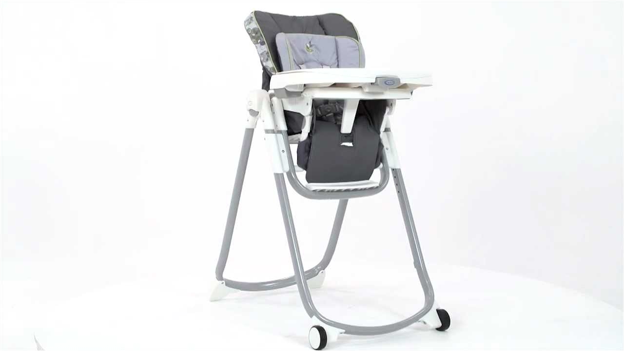 Graco Slim Spaces High Chair Manor Graco Slim Spaces Highchair Youtube