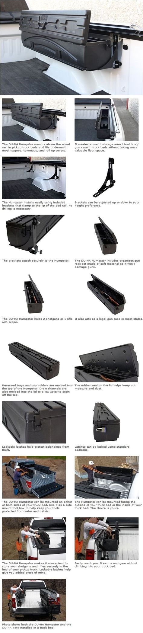 check out our truly amazing pickup all in one tool box that serves as a storage unit tool box and a gun case this truly unique and versatile too