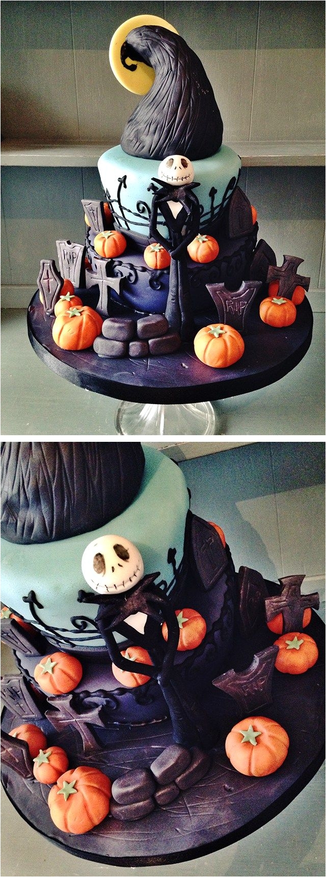 jack skellington halloween cake nightmare before christmas cake 18 hauntingly beautiful halloween cake ideas