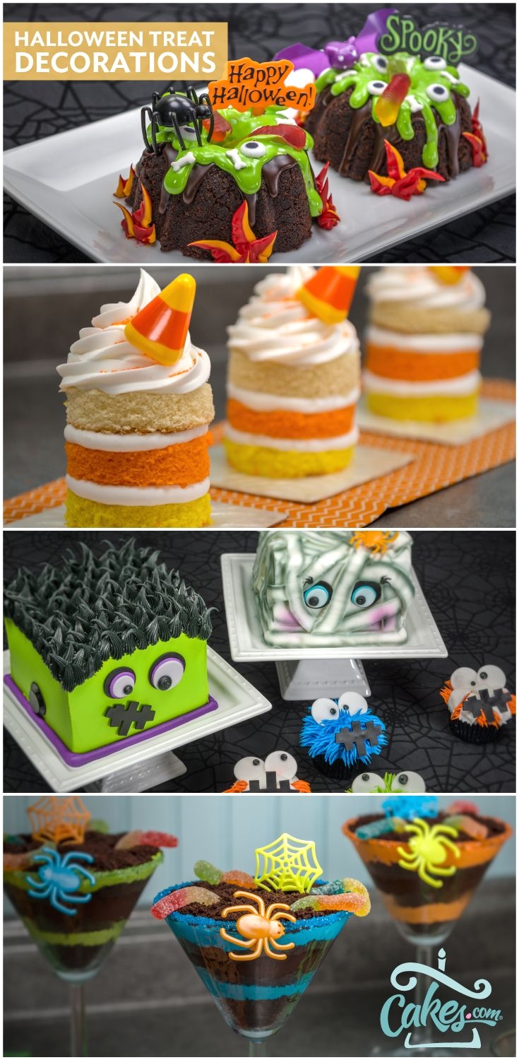 add cupcake rings and picks to your halloween treats to make them extra special find