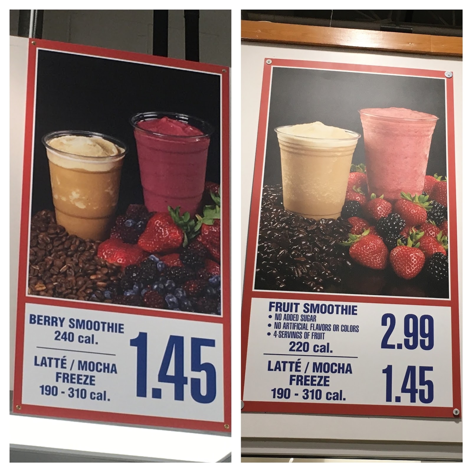 but this so called healthier smoothie comes at a massive 106 price increase the beloved berry smoothie cost a mere 1 45 while the new fruit smoothie
