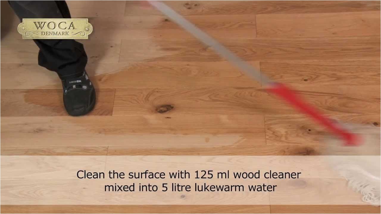 how to apply woca diamond oil for oil finishing of wooden floors with floor machine