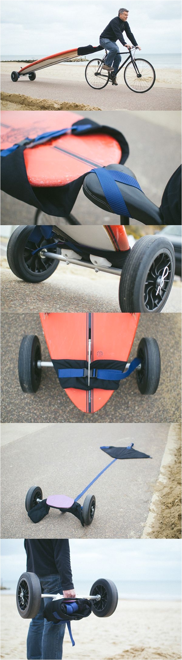 surfboard fins the surfing handbook awesome and easy diy board carrier for bikes
