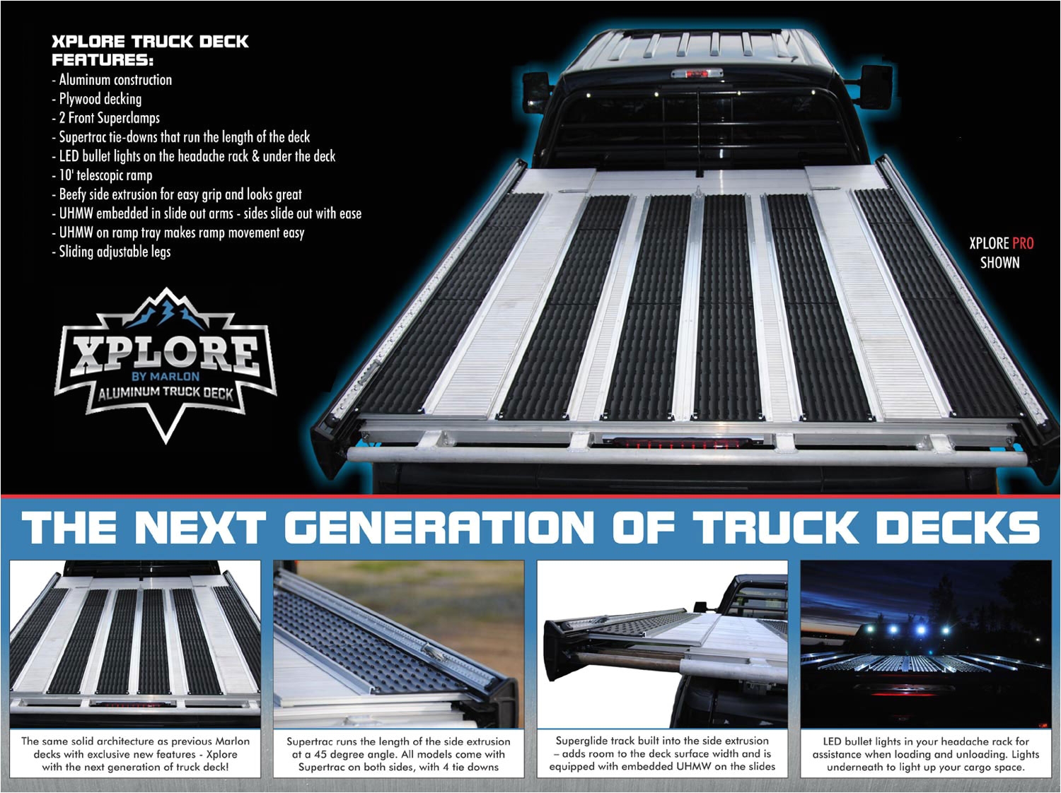 xplore truck deck