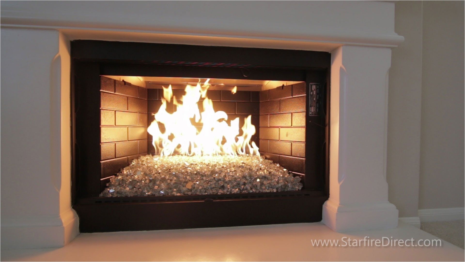 looking for a great way to spruce up your gas burning fireplace a h burner and fire glass purchased from www starfiredirect com will do the trick