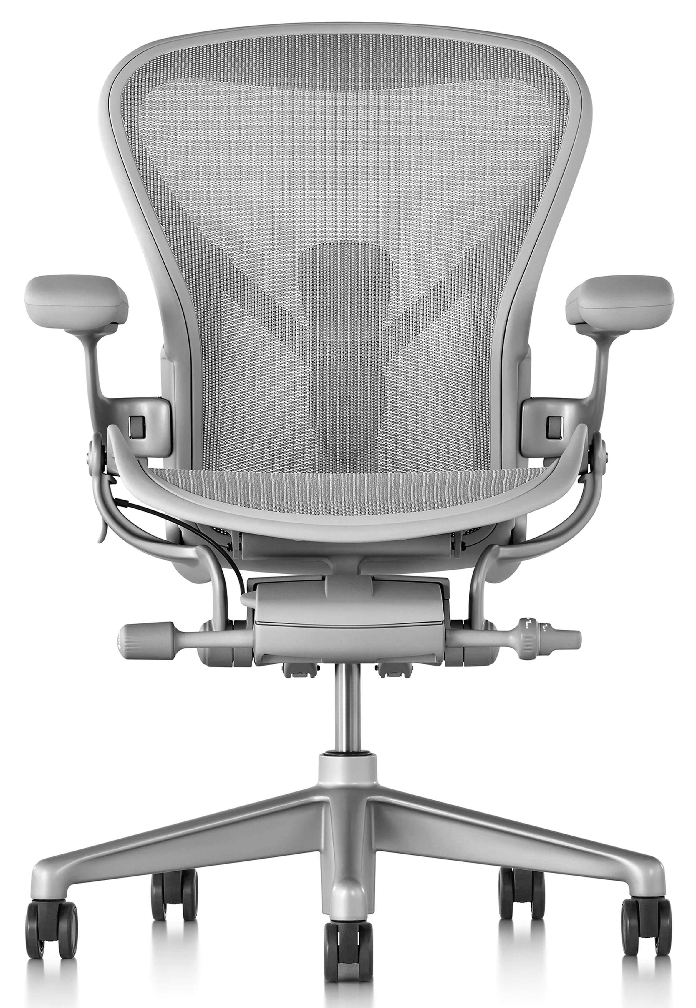 Herman Miller Aeron Office Chair Sizes Herman Miller Updates Iconic Aeron Office Chair Pinterest Office