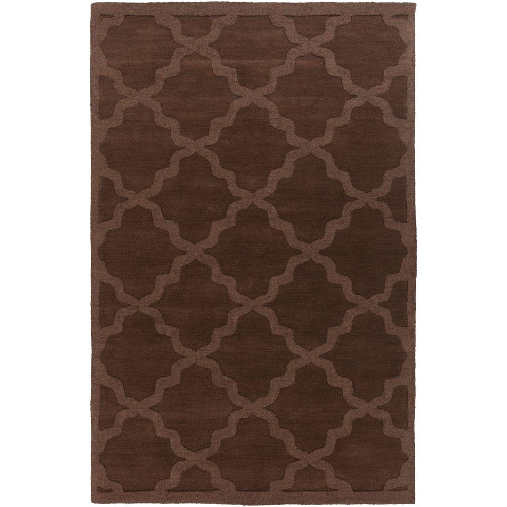 Home Depot Jute Rug Artistic Weavers Central Park Abbey Chocolate 9 Ft X 12 Ft Indoor