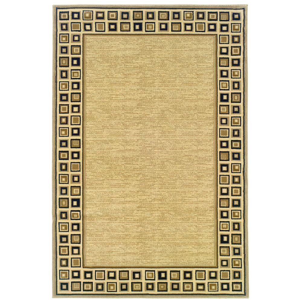 natco stratford geo block black 5 ft x 8 ft area rug