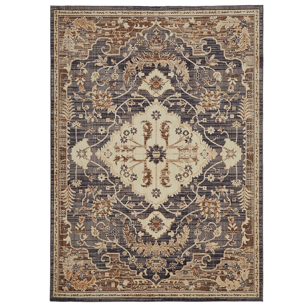 Home Dynamix Westwood Accent Rug Home Decorators Collection Livia Blue Beige 7 Ft 6 In X 10 Ft