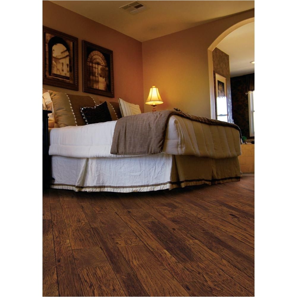home legend distressed barrett hickory 3 8 in thickx 3 1 2 in and 6 1 2 in wide x 47 1 4 in length engineered hardwood flooring hl139p the home depot