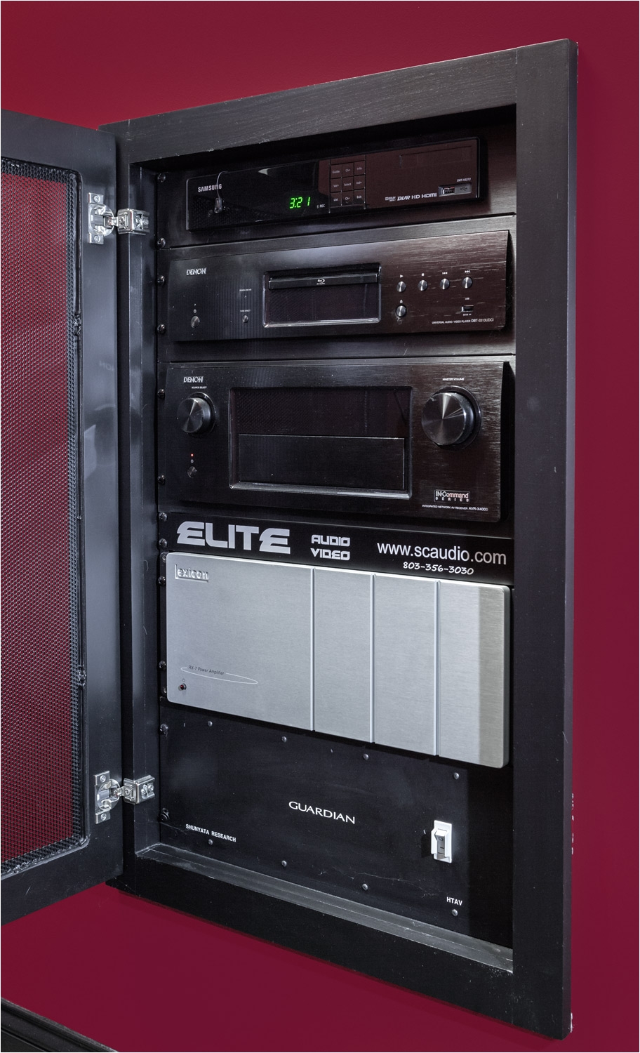Home theater Component Rack System Elite Audio