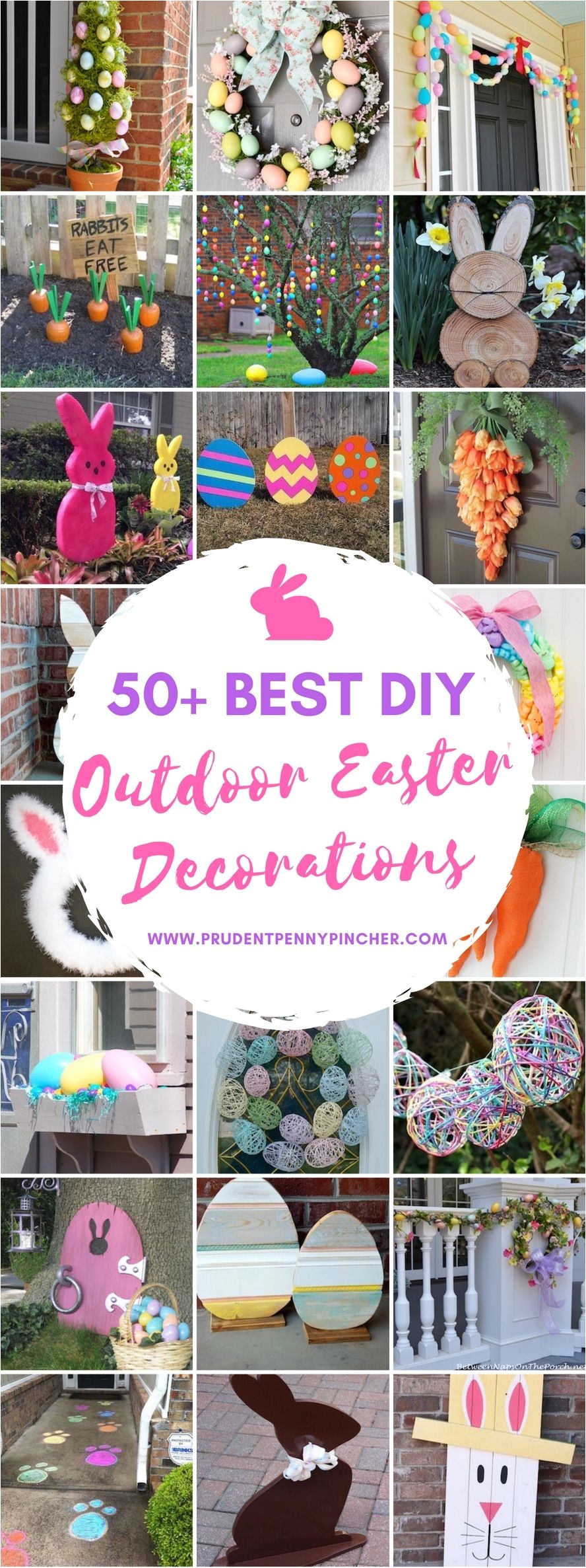 Homemade Easter Decorations for Outside What An Awesome Idea to Decorate the Yard for Easter 973thedawg Com