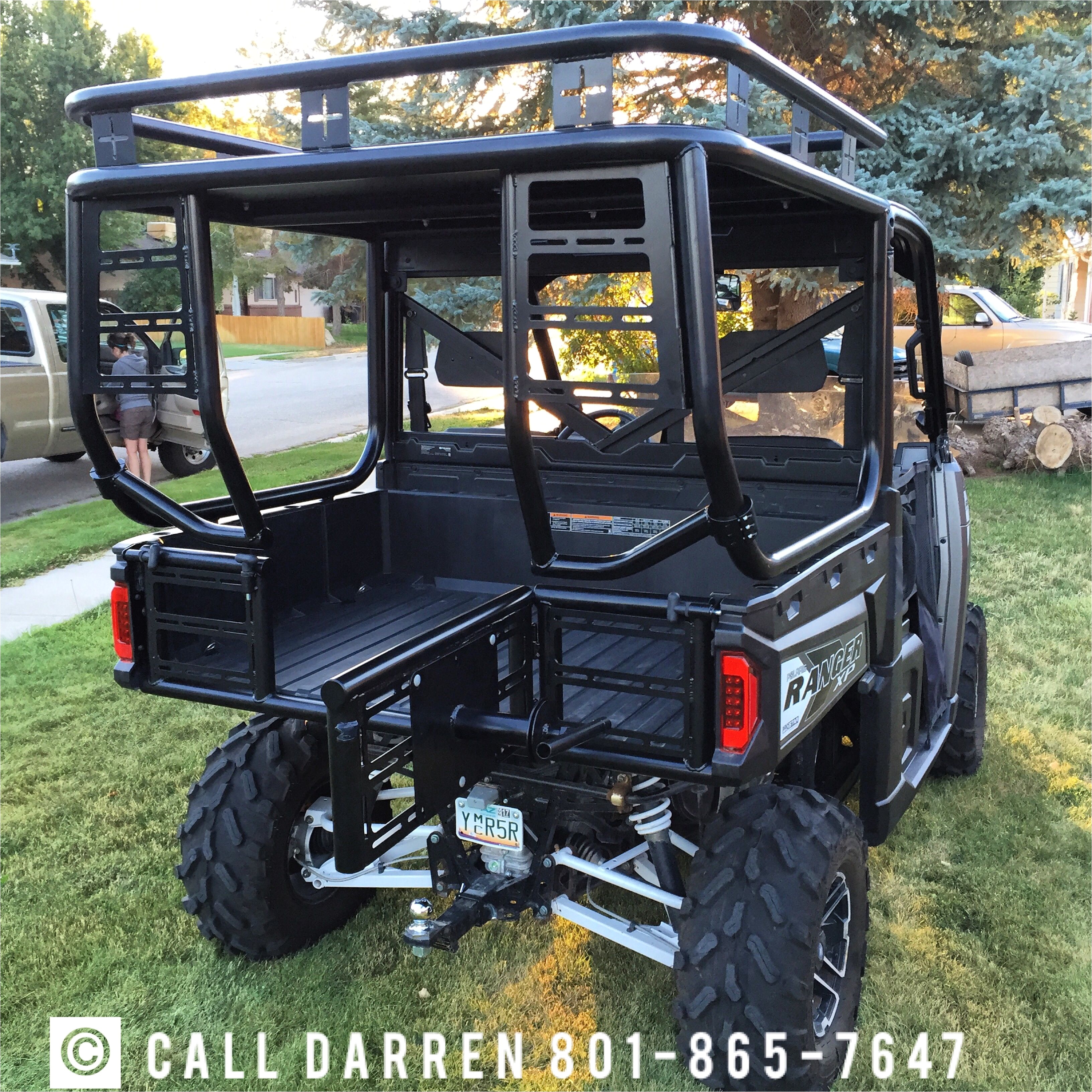 polaris polarisranger polarisrangerxp polarisranger900xp rollcage safarirack hunting fishing