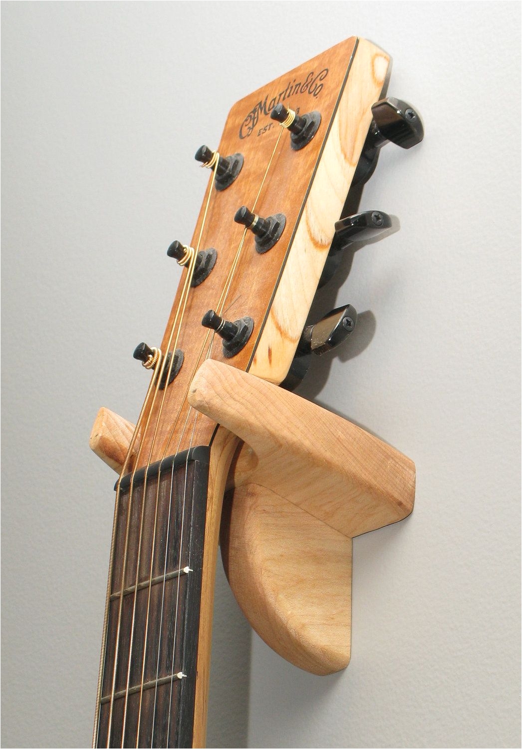 Homemade Wooden Guitar Rack Acoustic Guitar Hanger African Mahogany Pinterest Guitar