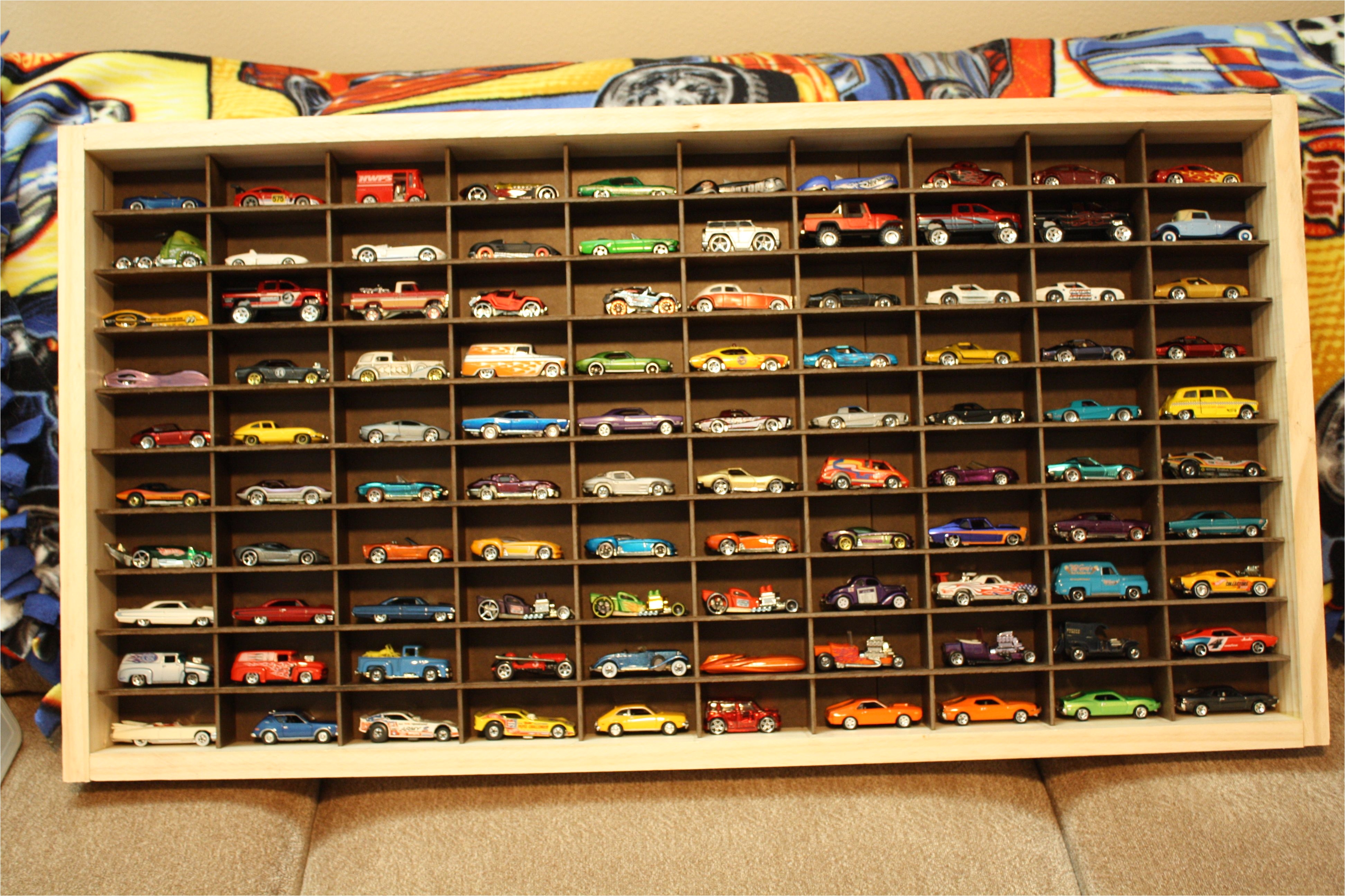 diy hot wheel rack