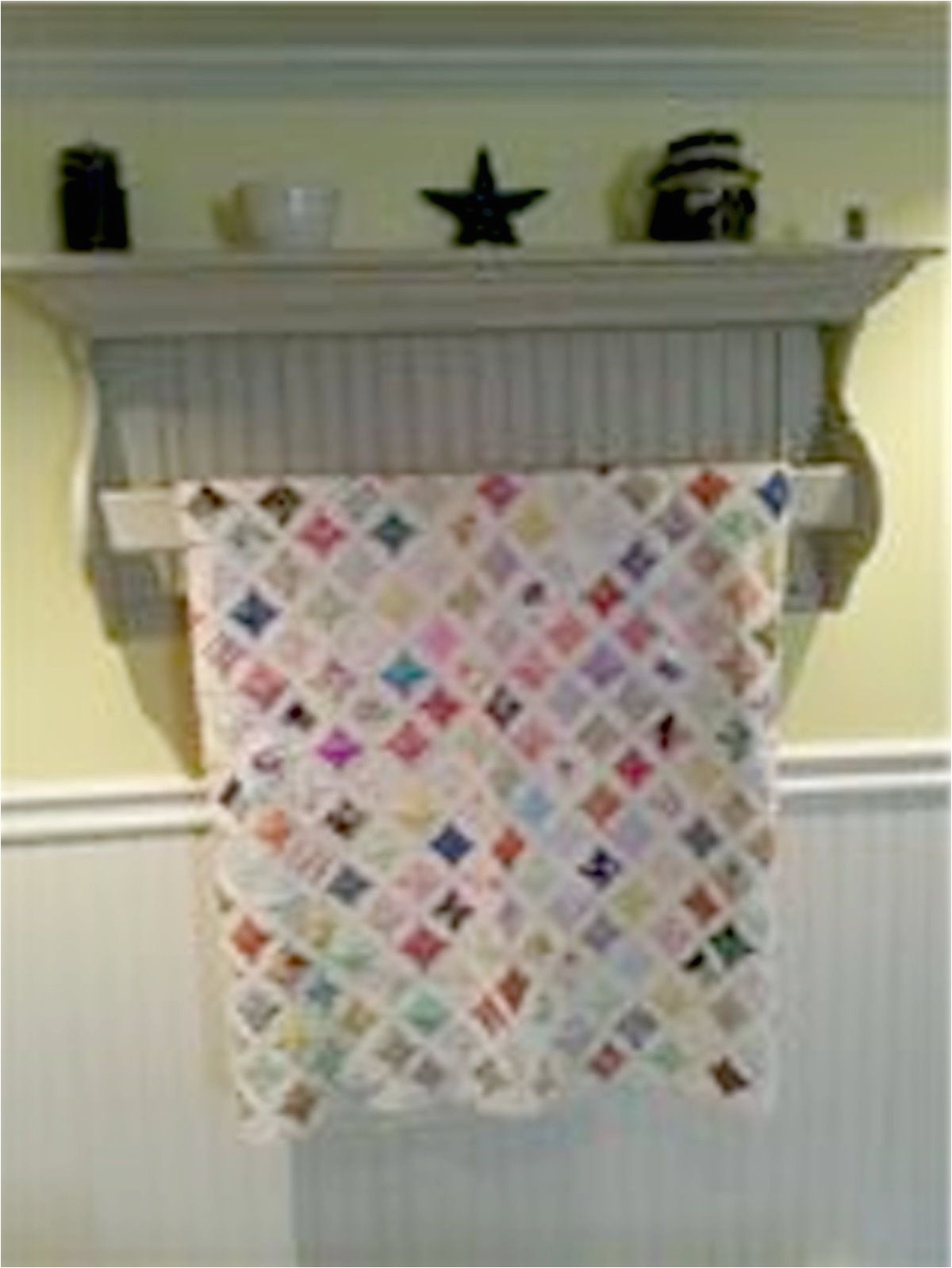quilt rack but better in kitchen for towels and show off items