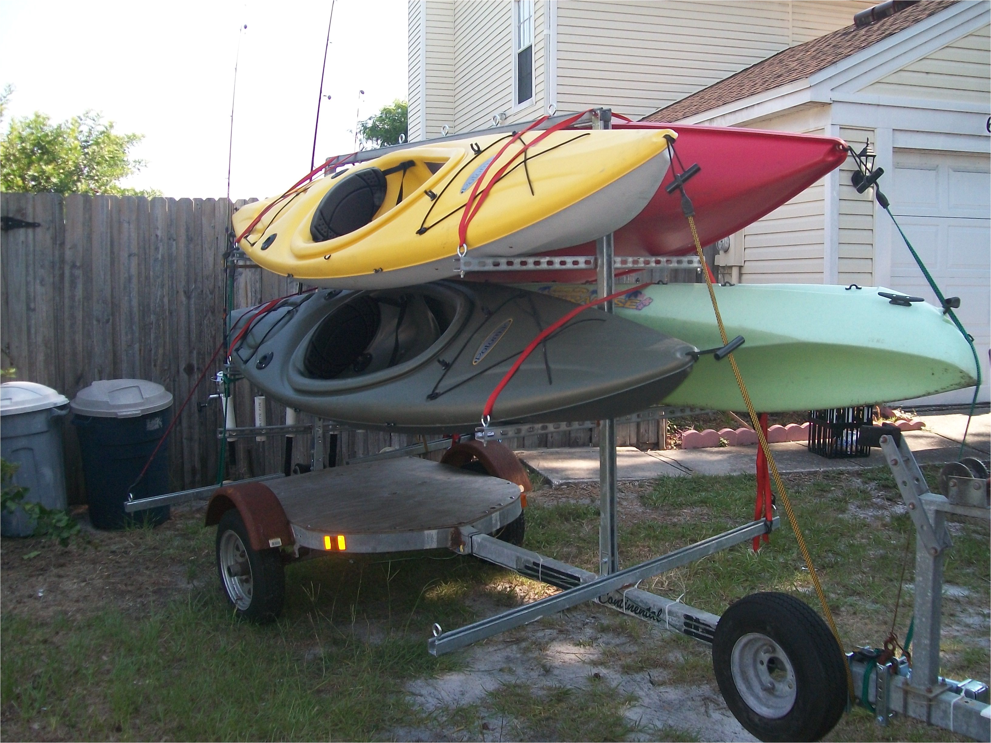 How to Make A Kayak Rack Kayak Trailer Building A Kayak Trailer for Your Needs