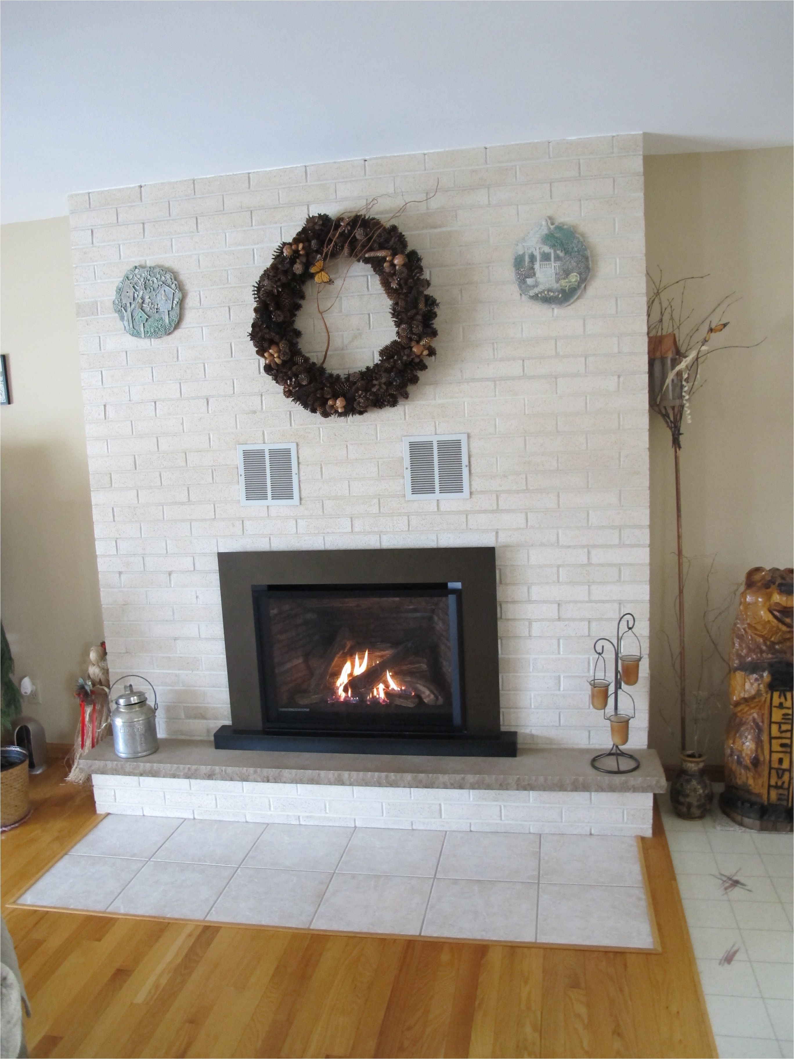 Installing A Gas Insert Into A Fireplace Valor G4 785 Gas Insert In Brick Fireplace Valor Radiant Gas