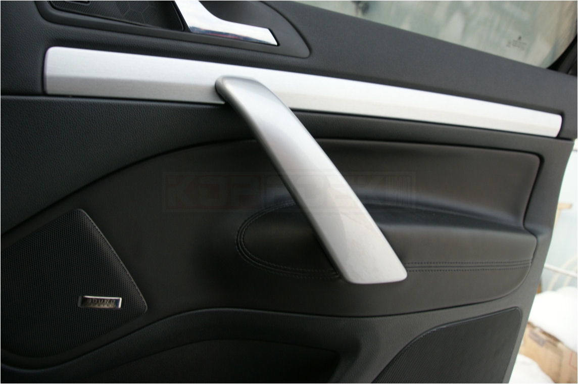 Interior Car Door Handle Protector Octavia Ii Interior Door Handle Covers Brushed Aluminium