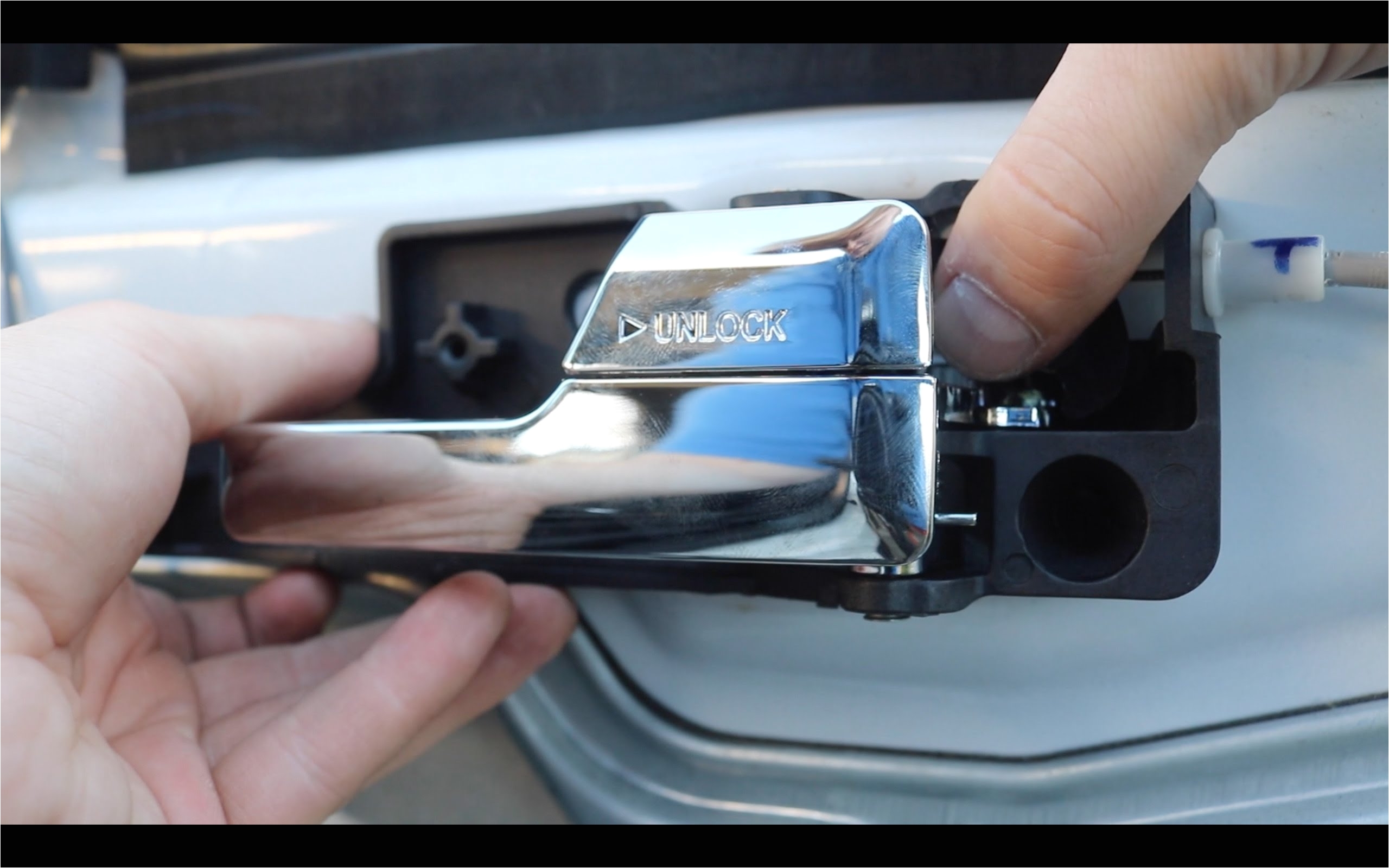 how to replace ford fusion door handle easy youtube