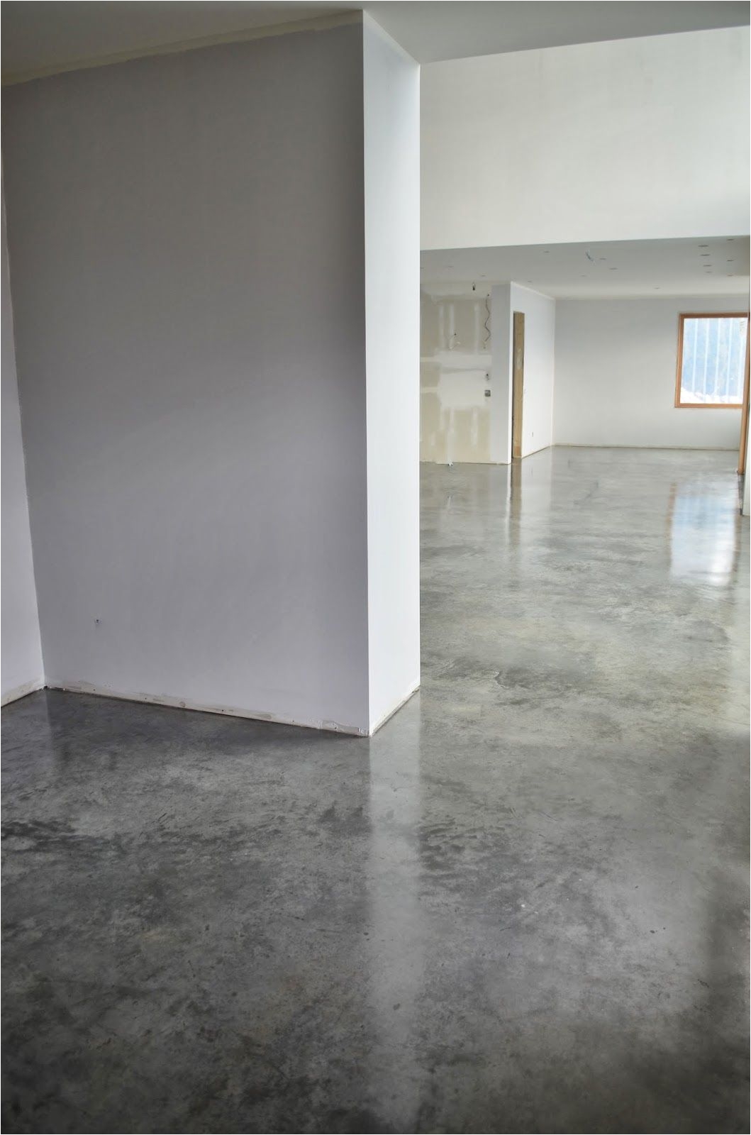 gray concrete floors love this color but is it too gray with the concrete counters
