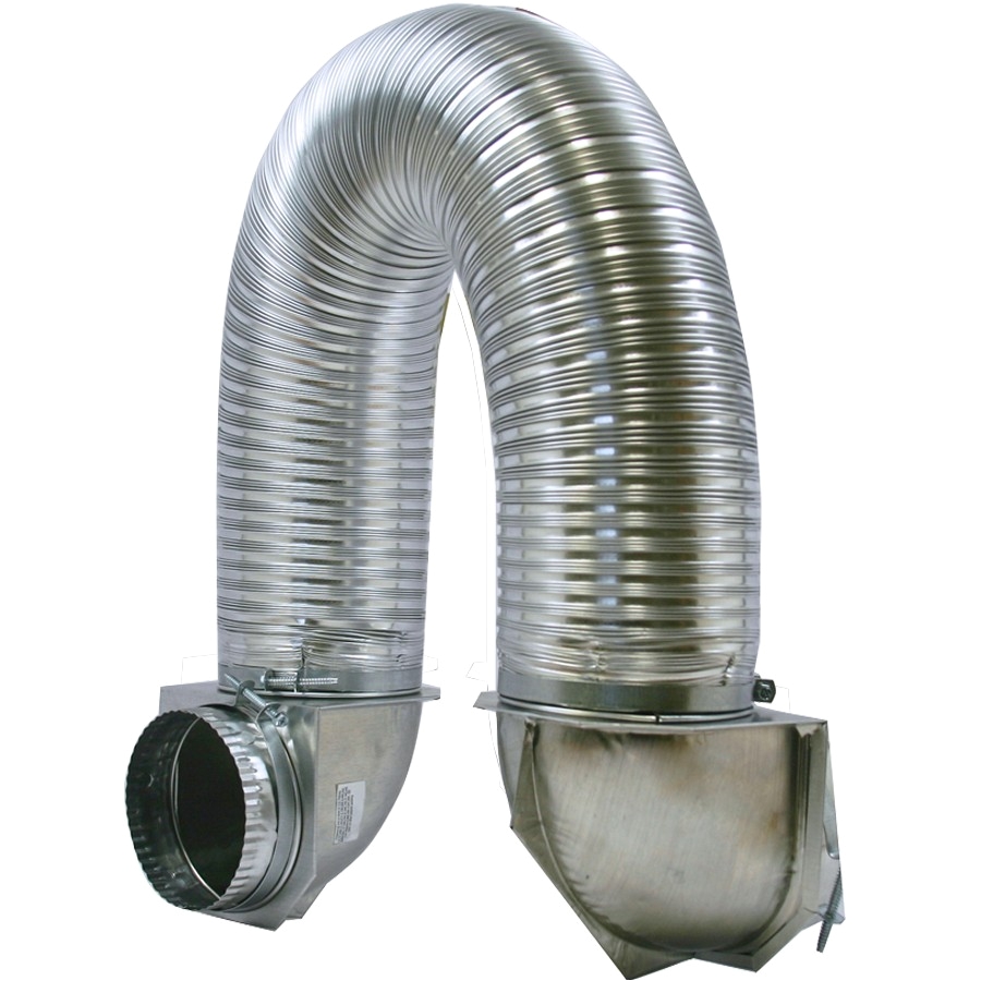 metal dryer vent hose depiction builder s best indoor hook up kit