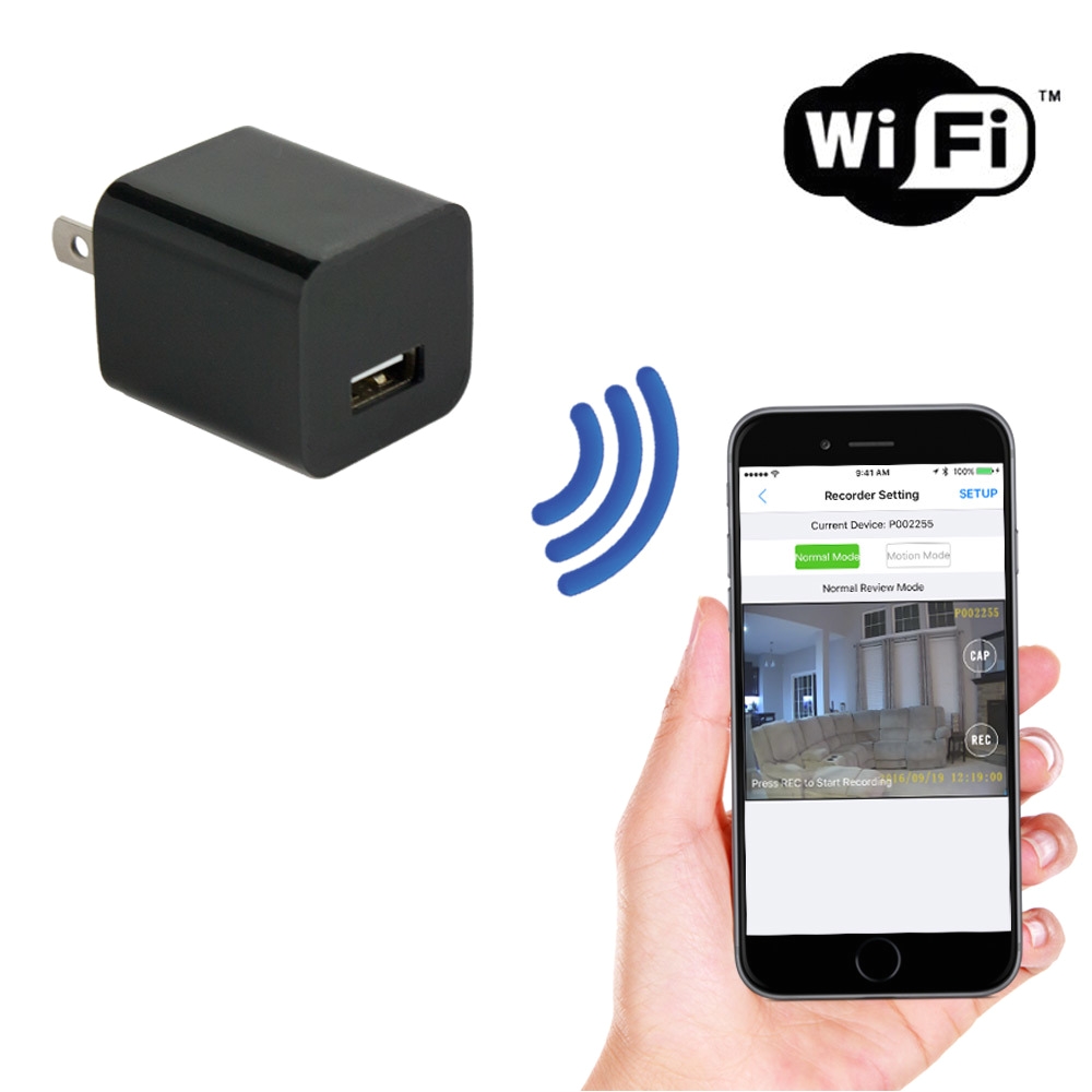 wifi streaming usb outlet hidden camera loading zoom