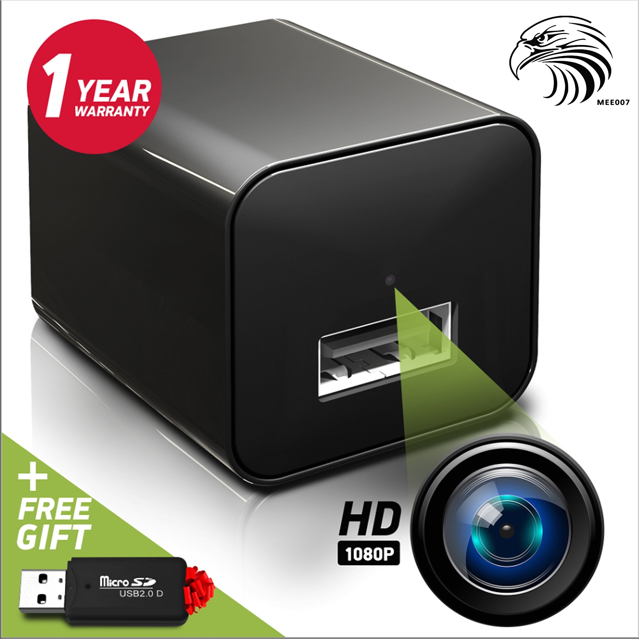 spy camera charger hidden camera adapter mini spy camera 1080p usb charger camera