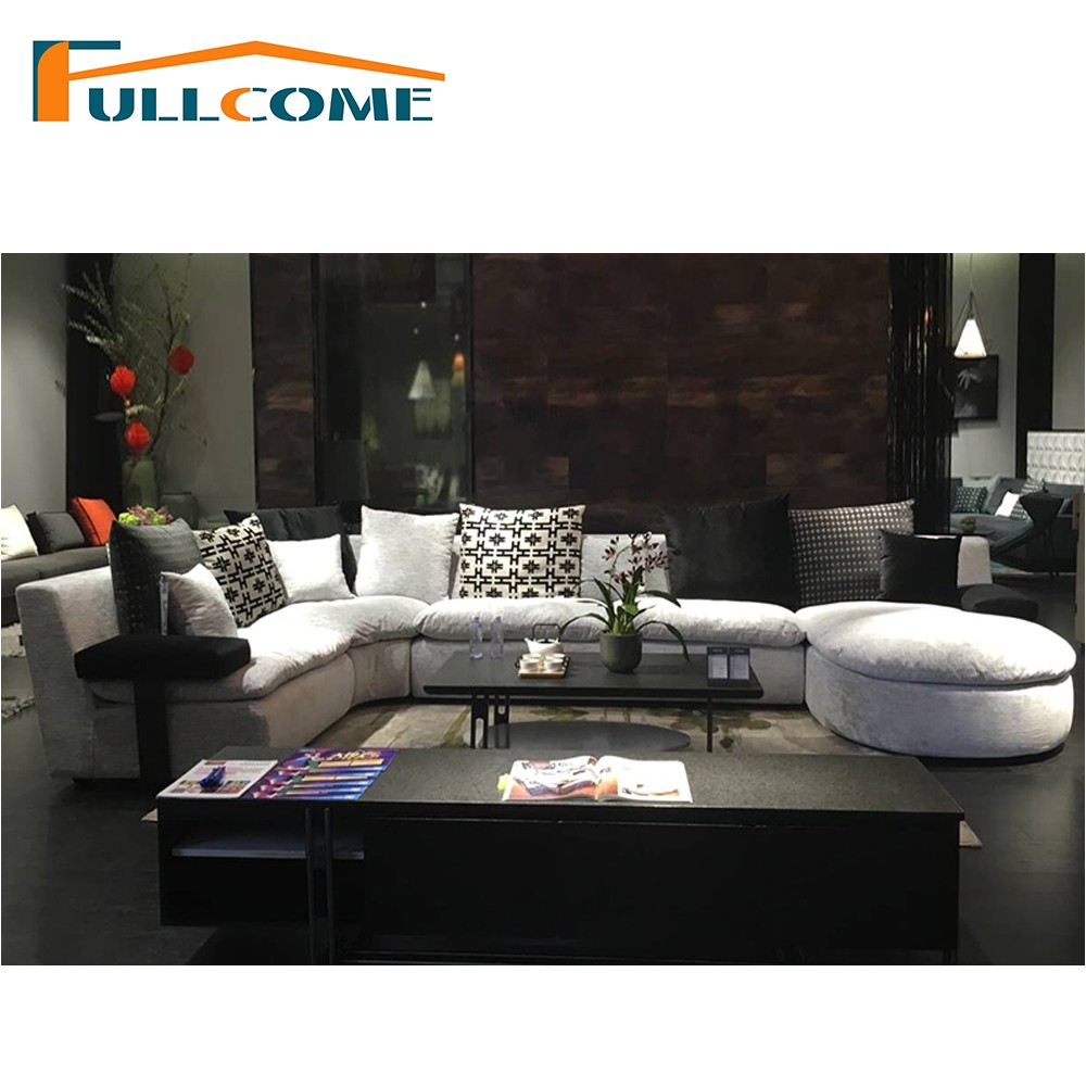sofas luxury home furniture modern fabric scandinavian sofa living room italian corner sectional sofa stool feather