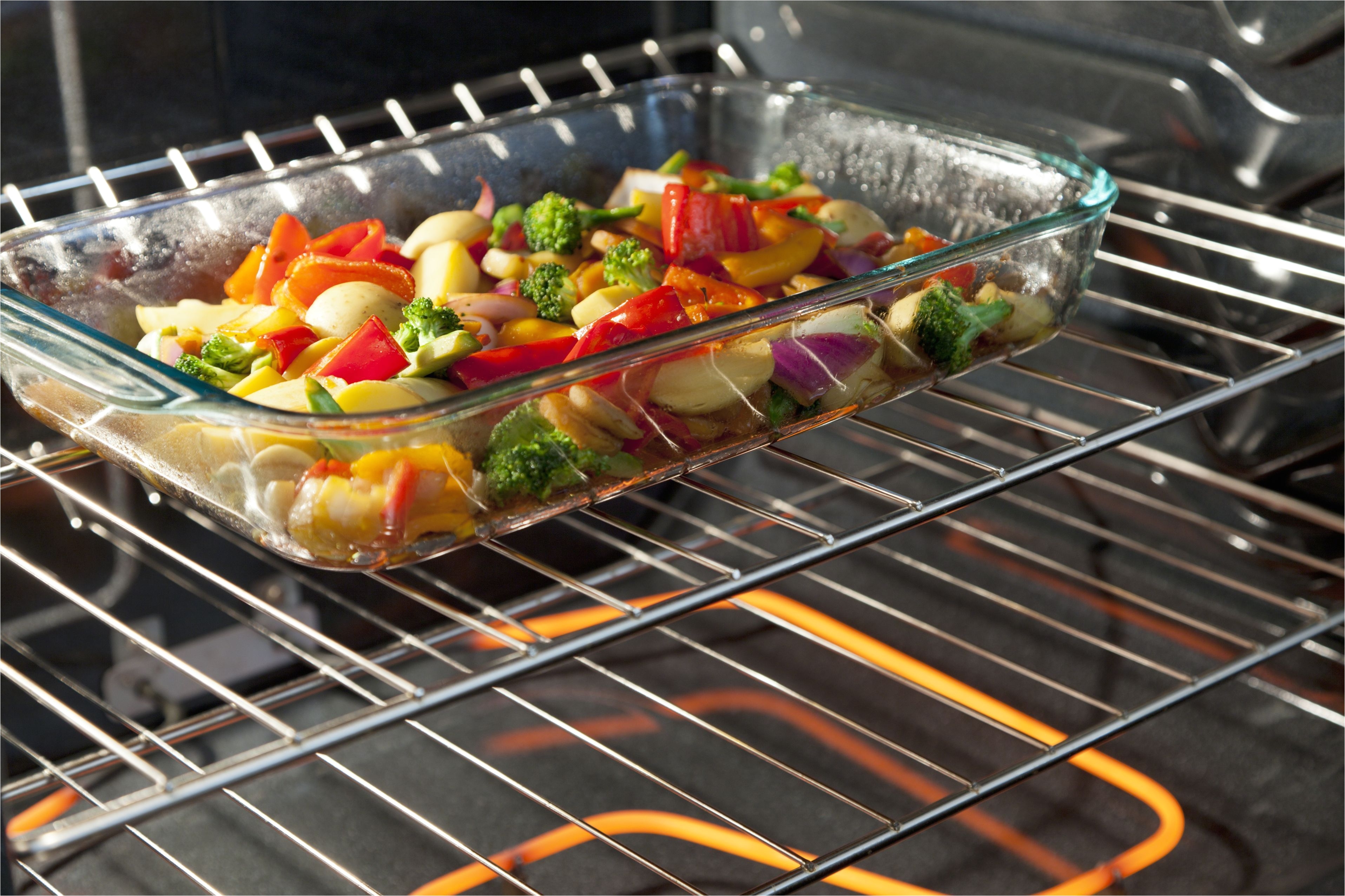 silicone rack protectors to prevent accidental forearm burns while reaching inside the oven