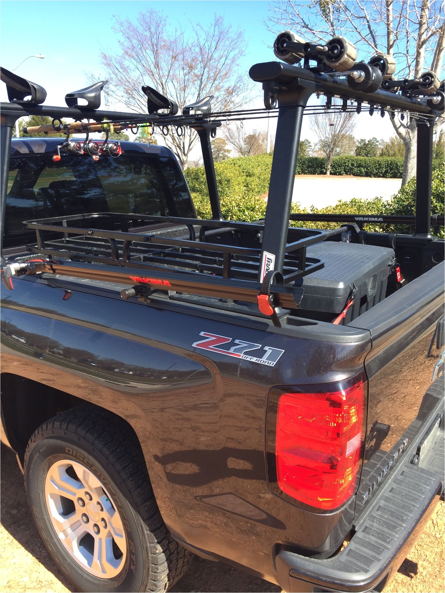 kayak fishing truck bed rack coach ken