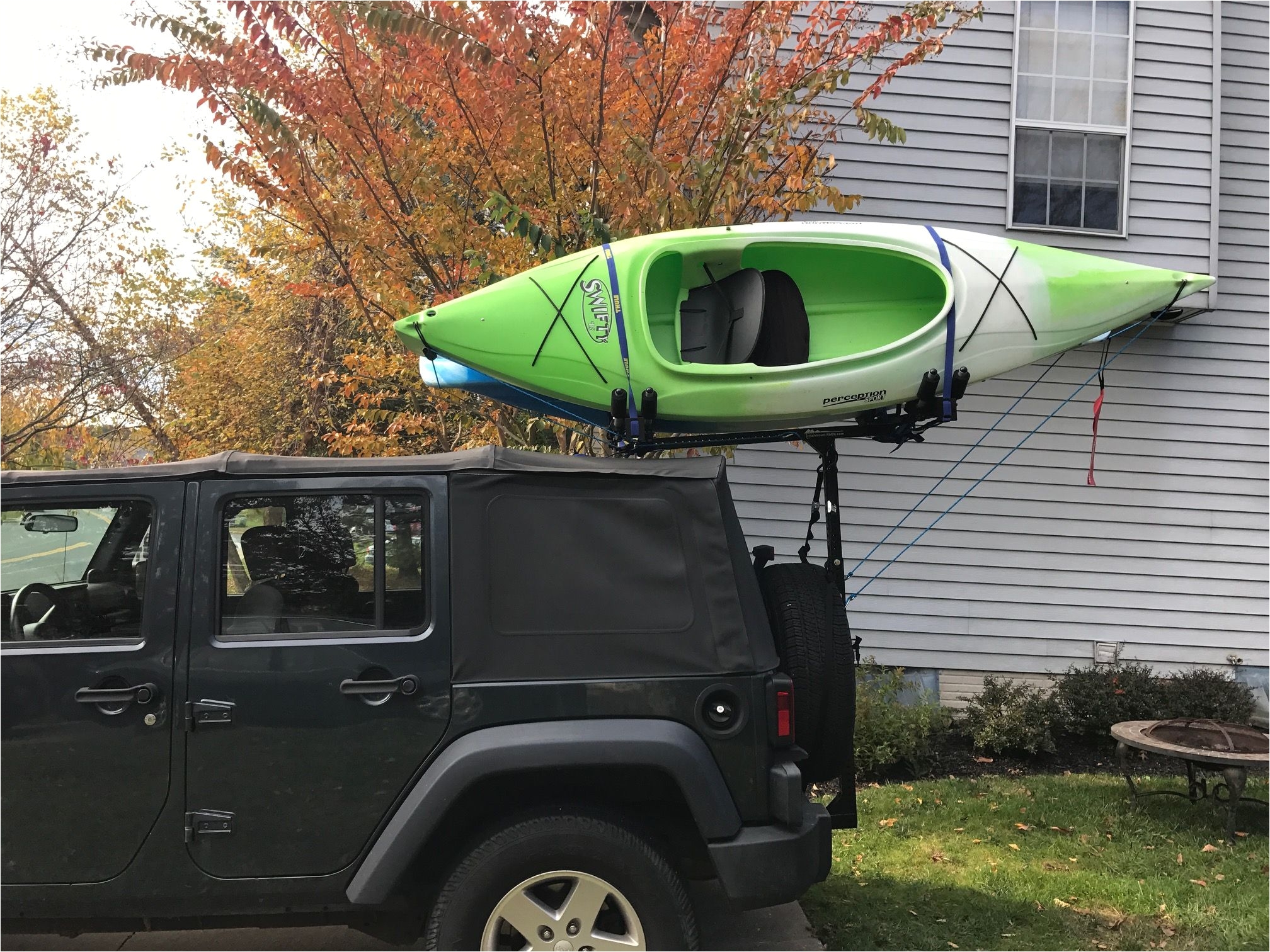 kayak holder for jeep wranglers