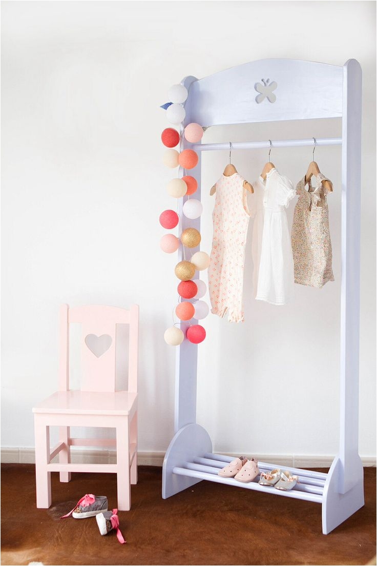 pomme clothes rack to show your favorite tiny girls clothes or her beautiful