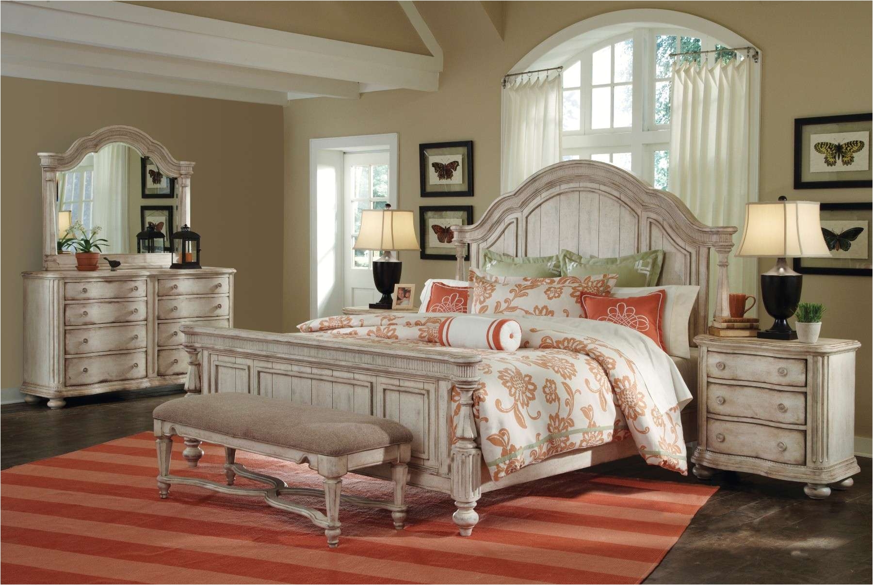 wood king bedroom sets new elegant king bed furniture set 6 w2046 white wash bedroom sets