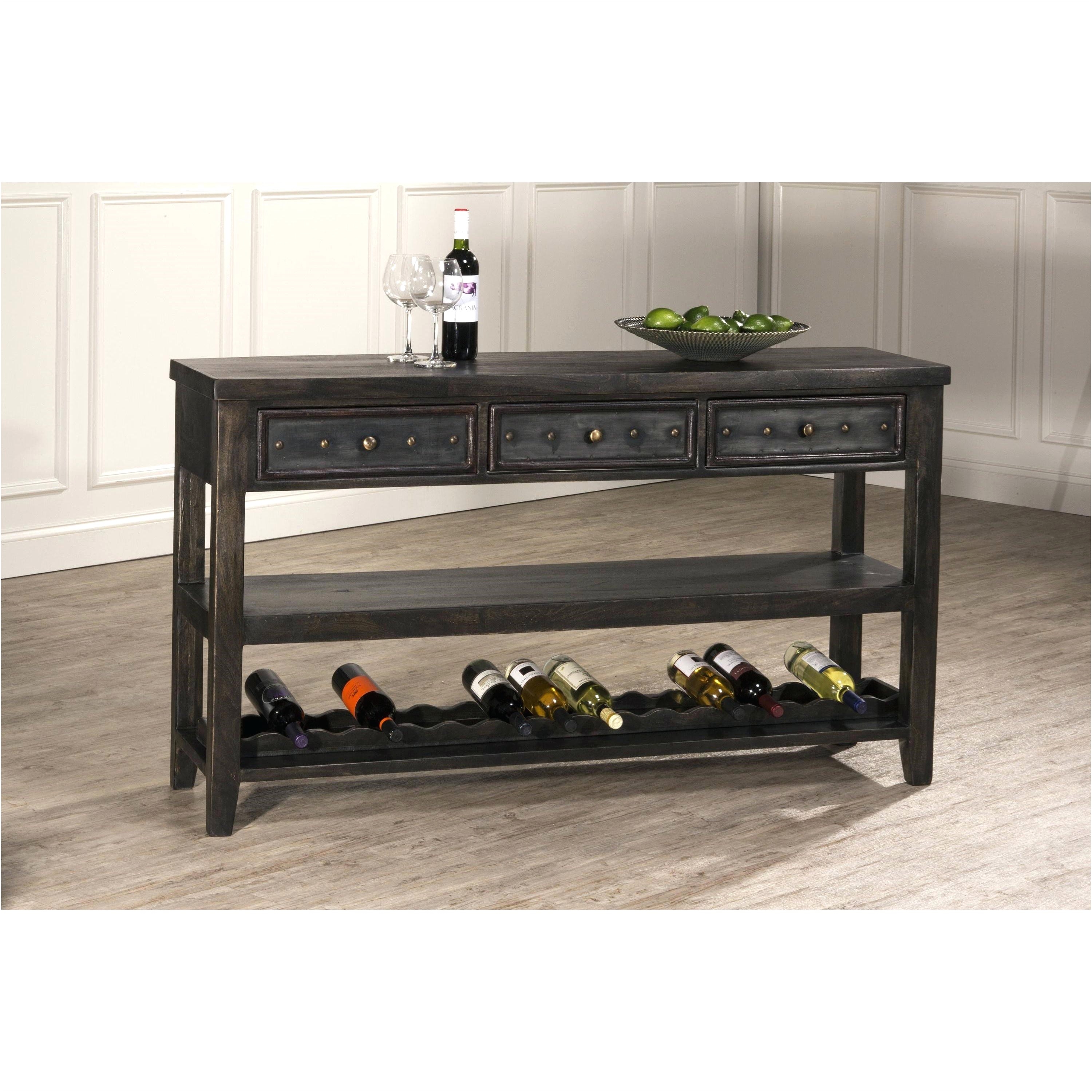 home design table with wine rack underneath fresh od o m242 mission oak stereo audio