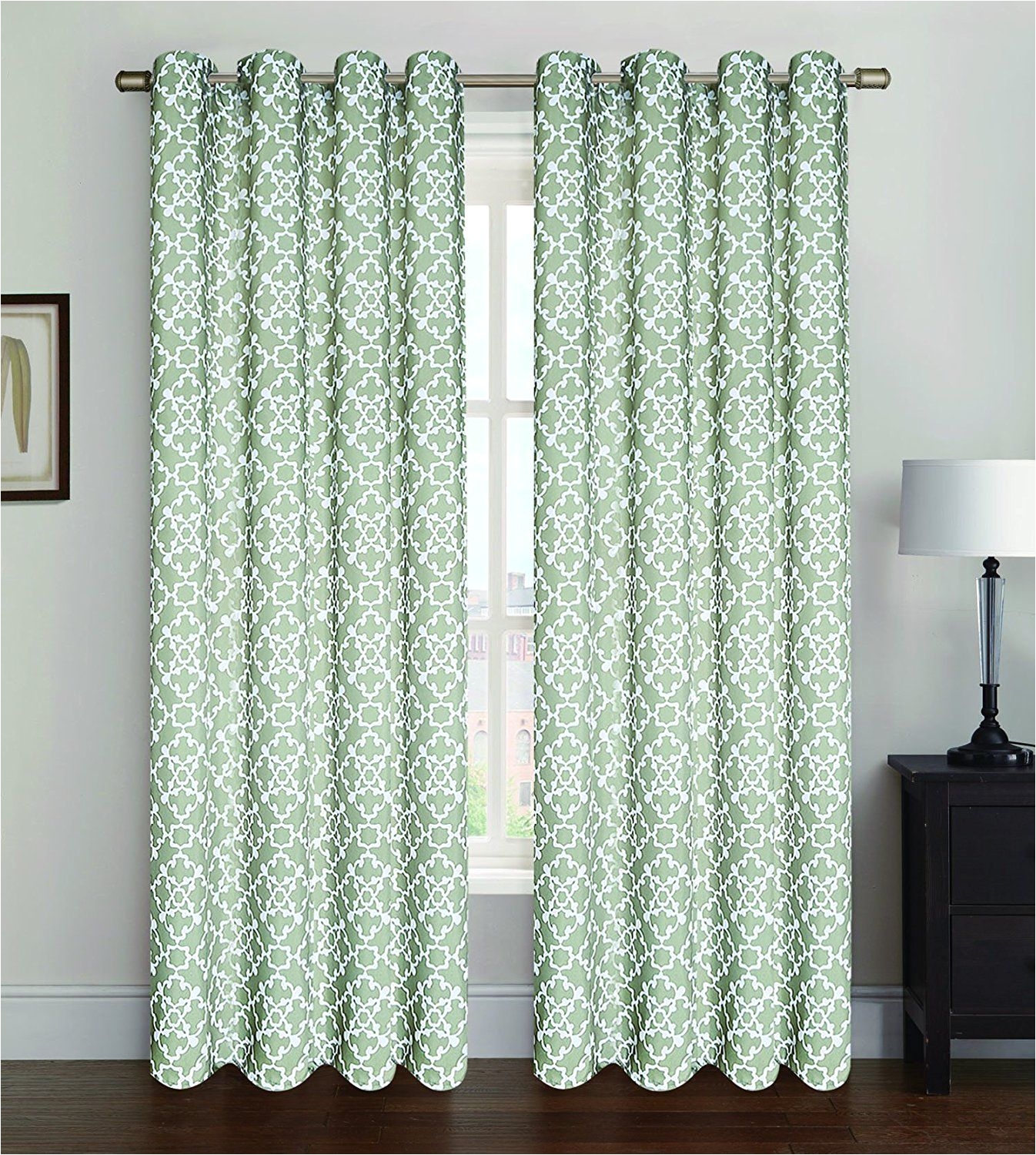 kashi home alex collection window treatment curtain panel 54 x 84 interwoven
