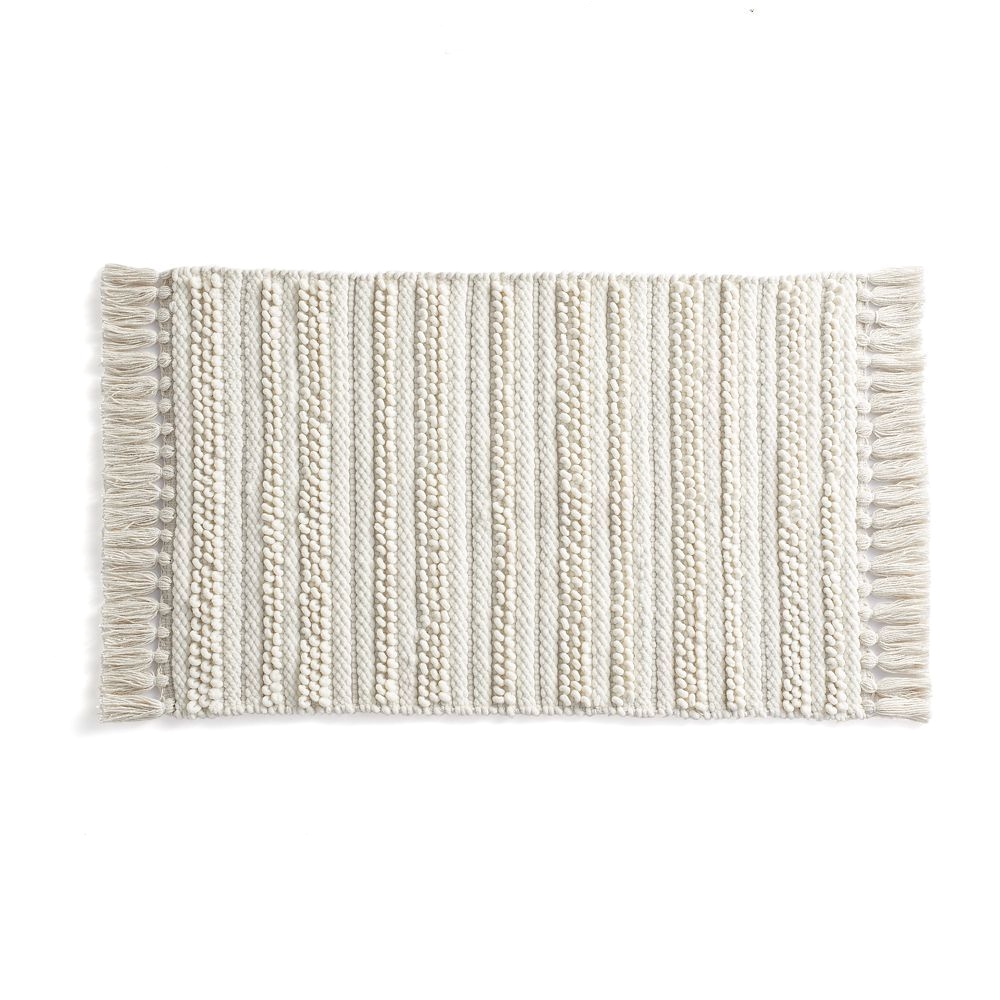 sonomaa a goods for life fringe bath rug natural