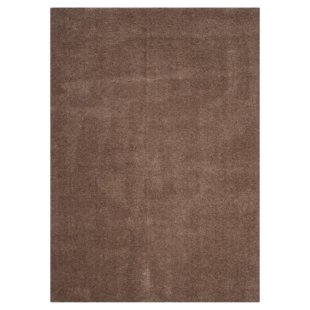velvet shag rug dark beig 6 7 x9 2