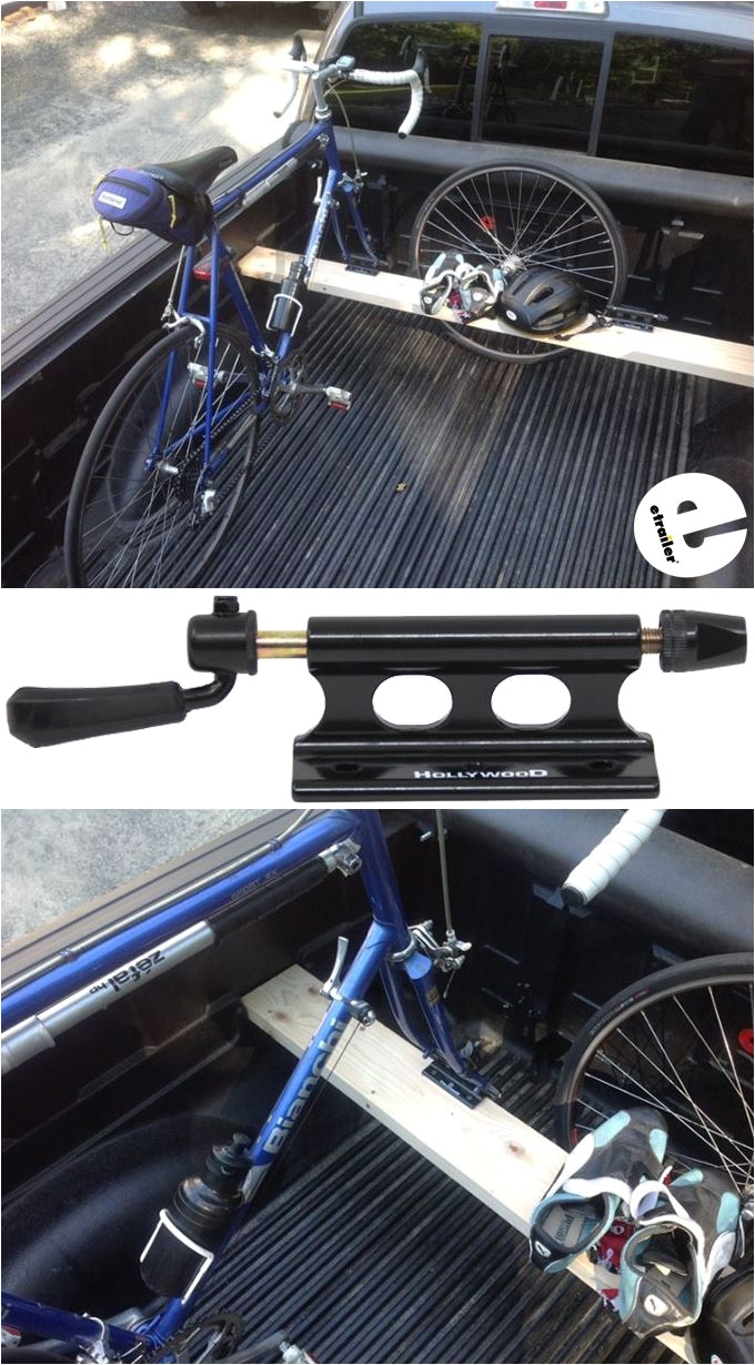 hollywood racks truck bed bike carrier fork mount bolt on