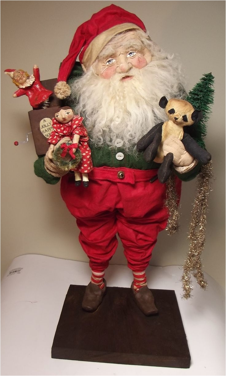 handmade jolly old santa claus by kim sweet kim s klaus handmade jack in