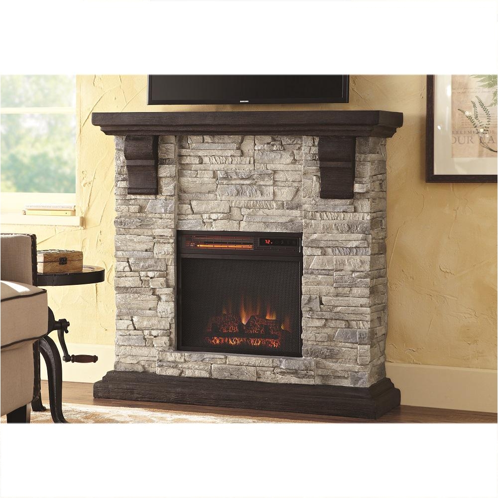 highland 40 in media console electric fireplace
