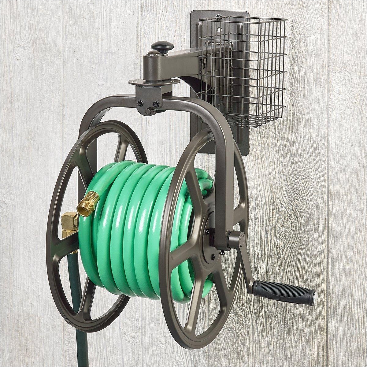 hose reel wall rotating