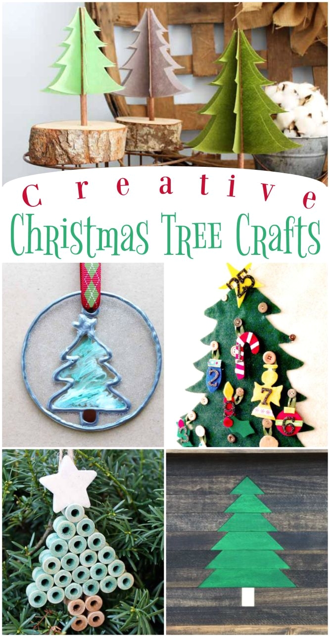 creative christmas tree crafts