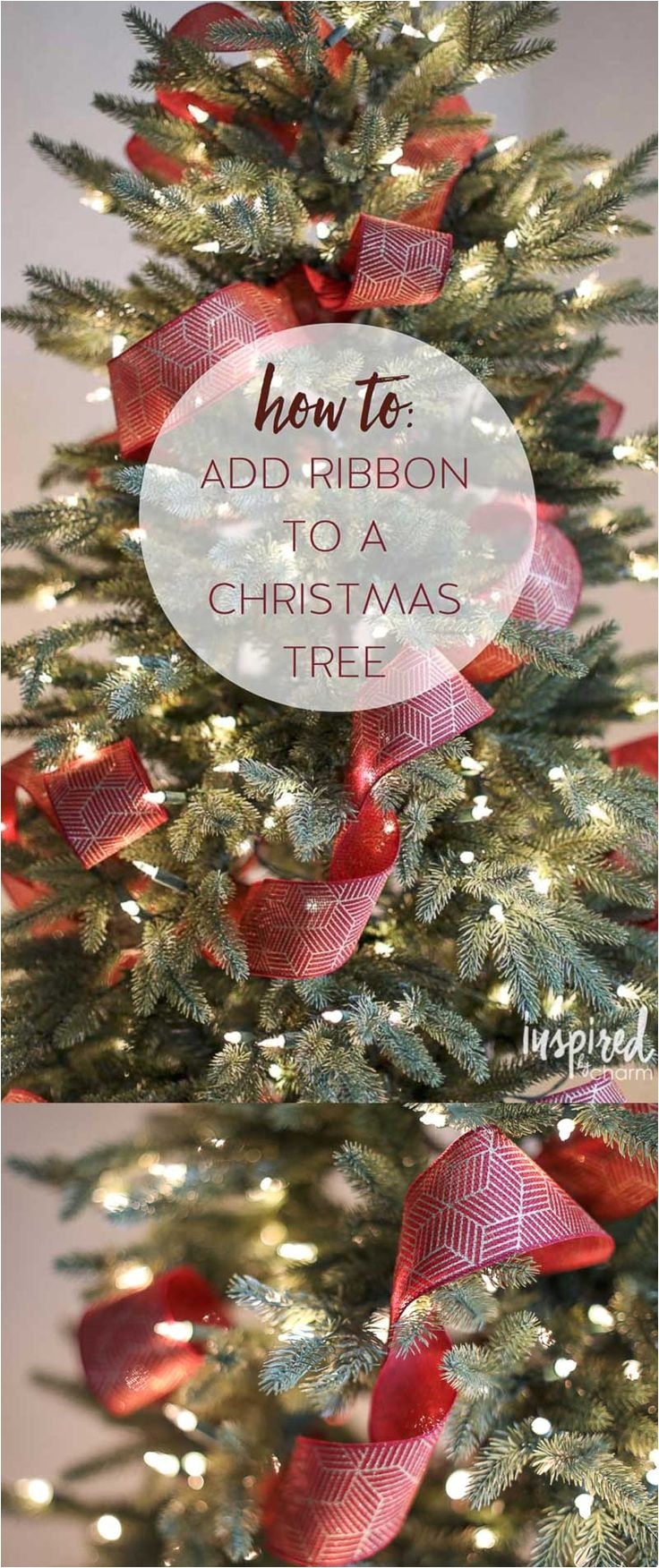 christmas tree ribbon tips and tricks video